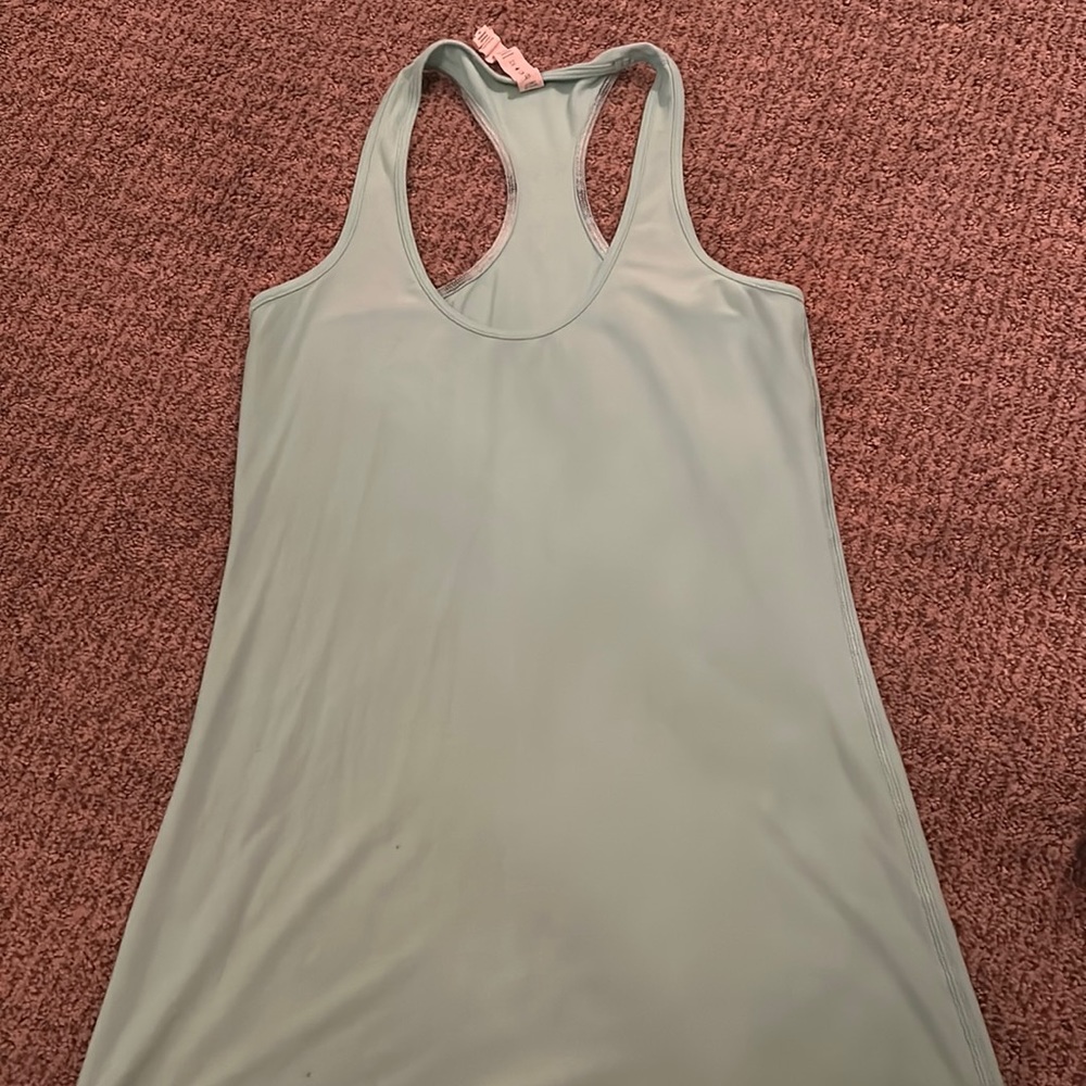 blue lululemon tank top